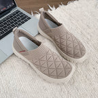 Damen Komfortable Slip-On Sneakers R&B