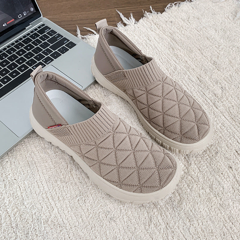 Damen Komfortable Slip-On Sneakers R&B