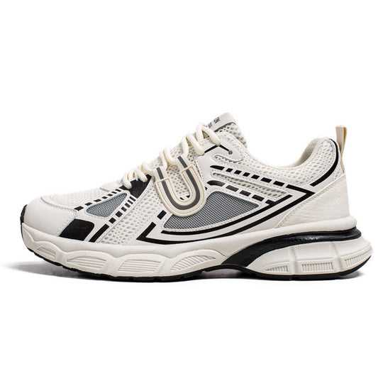 Damen Sportliche Laufschuhe mit atmungsaktiver Oberflächenstruktur und stützender Dämpfung R&B