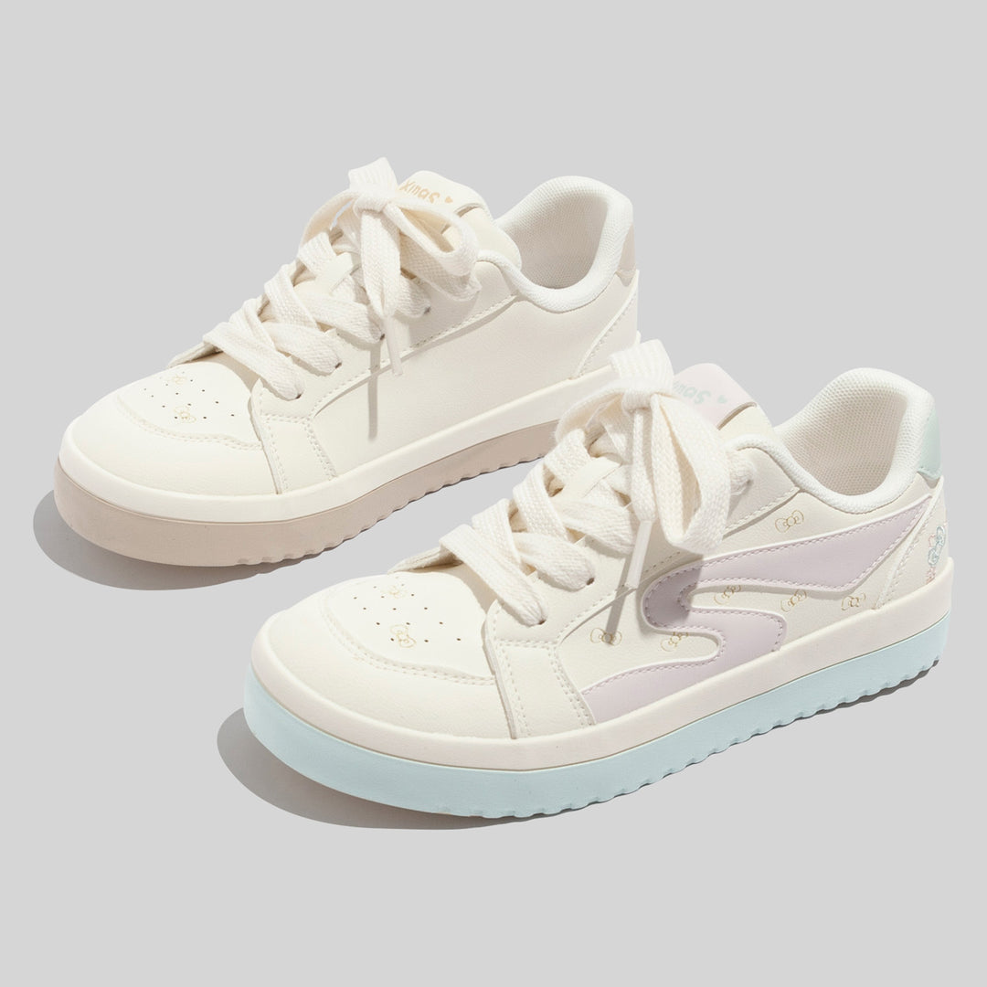 Damen Sneakers mit verspieltem Kirschmotiv und atmungsaktiver Oberfläche R&B