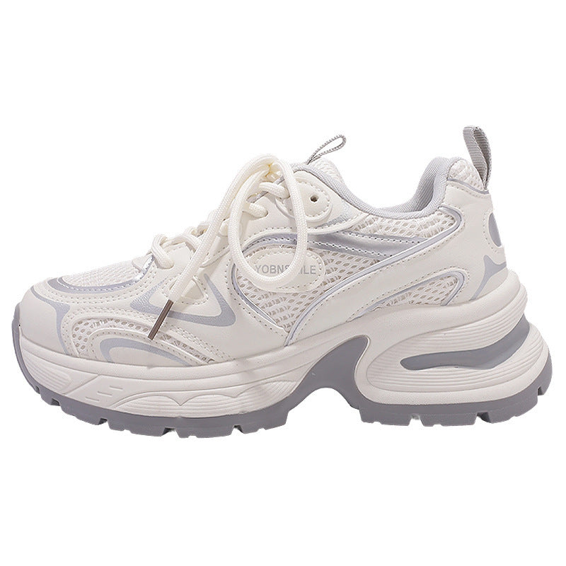 Damen Sportliche Sneakers mit atmungsaktivem Obermaterial und dämpfender Sohle