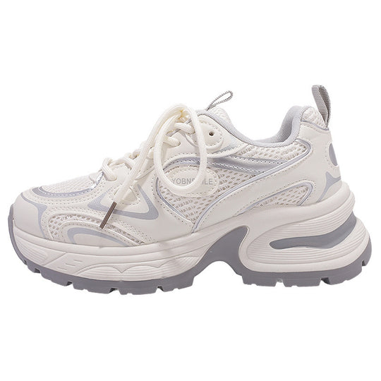 Damen Sportliche Sneakers mit atmungsaktivem Obermaterial und dämpfender Sohle R&B