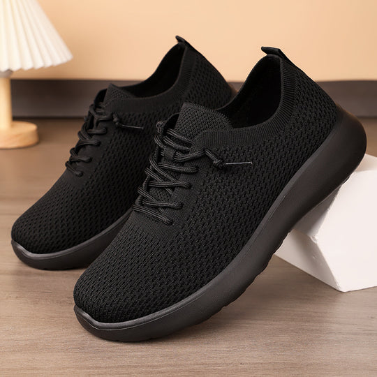 Damen Atmungsaktive Komfort Sneakers mit elastischem Schnürsystem R&B