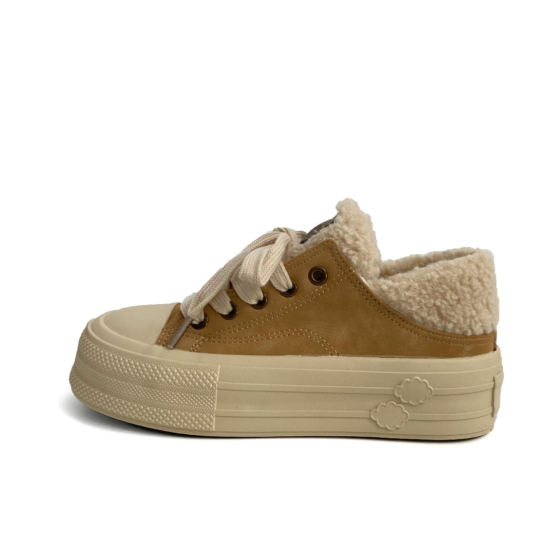 Damen Bequeme Sneakers mit kuscheligem Innenfutter und strapazierfähiger Sohle R&B