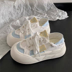 Damen Sportliche Sneakers mit lässigem Style und übergroßer Sohle R&B