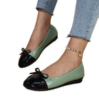 Damen Bequeme Ballerinas mit elegantem Schleifendetail R&B