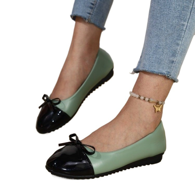 Damen Bequeme Ballerinas mit elegantem Schleifendetail R&B