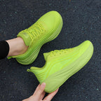 Damen Sportliche Lauf-Sneaker mit atmungsaktivem Obermaterial und stoßdämpfender Sohle