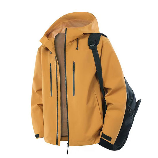 Damen Funktionsjacke mit wasserabweisendem Material und praktischen Reißverschlusstaschen R&B
