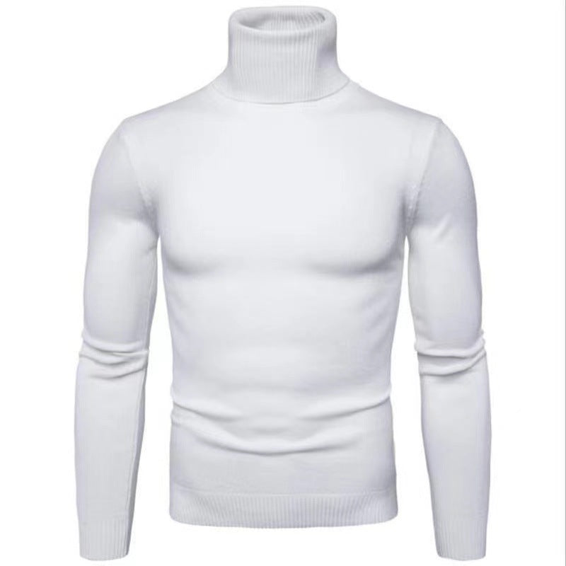 Herren Rollkragenpullover aus hochwertiger Baumwolle R&B