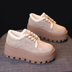 Damen Komfortable Plateau-Sneaker mit weichem Innenfutter R&B