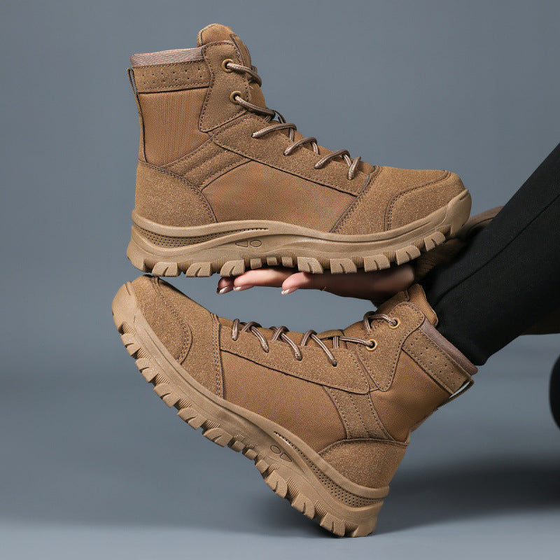 Damen Outdoor-Boots mit rutschfester Sohle und wasserdichtem Obermaterial