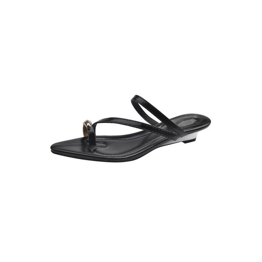Damen elegante Slingback-Sandalen mit schicker Schnalle R&B