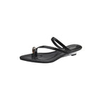 Damen elegante Slingback-Sandalen mit schicker Schnalle R&B
