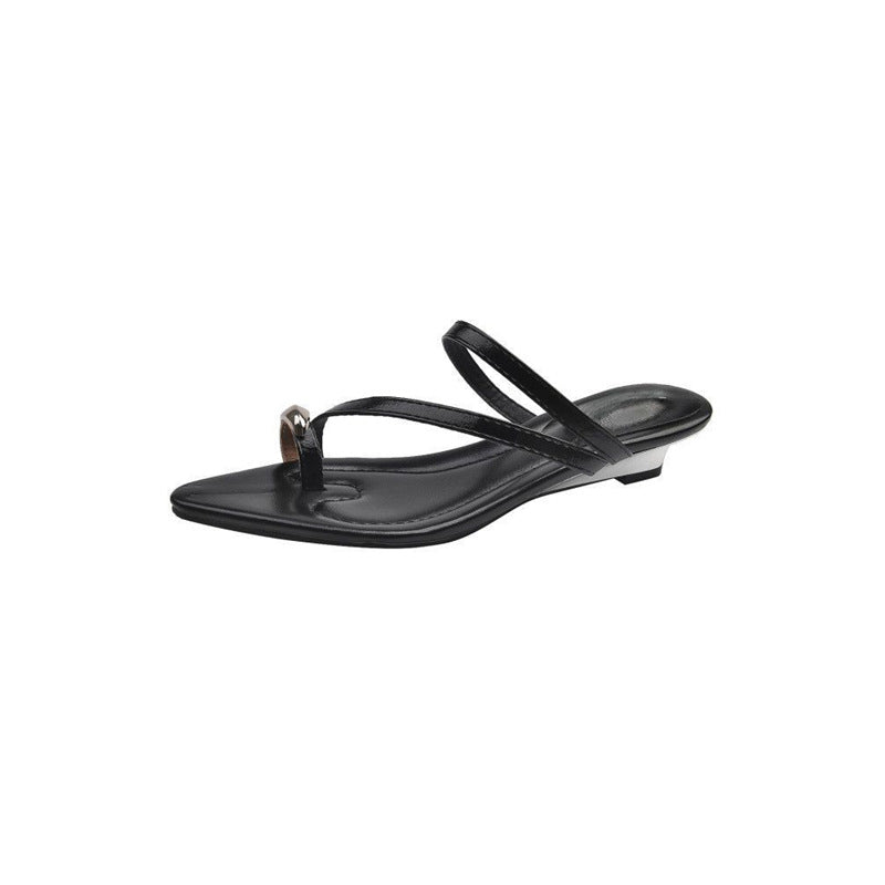 Damen elegante Slingback-Sandalen mit schicker Schnalle R&B