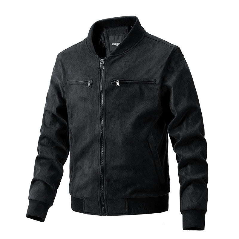 R&B | Vegan-lederjacke mit warmer Fütterung