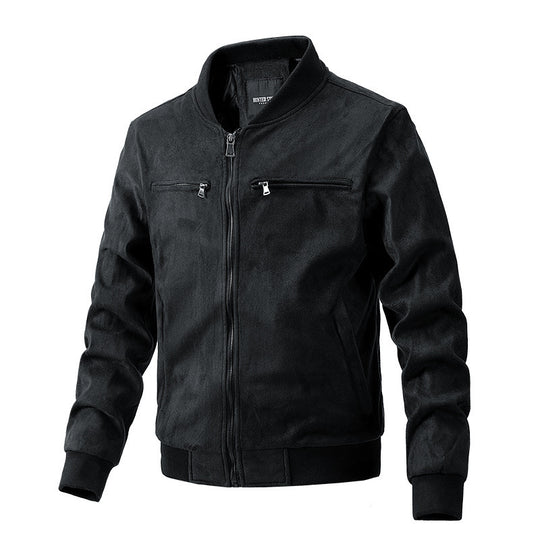 R&B | Vegan-lederjacke mit warmer Fütterung