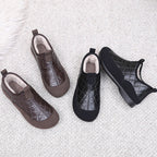 Damen Bequeme und isolierende Hausschuhe mit rutschfester Sohle R&B