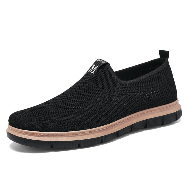 Damen Atmungsaktive Slip-On Sneakers mit flexibler Laufsohle R&B