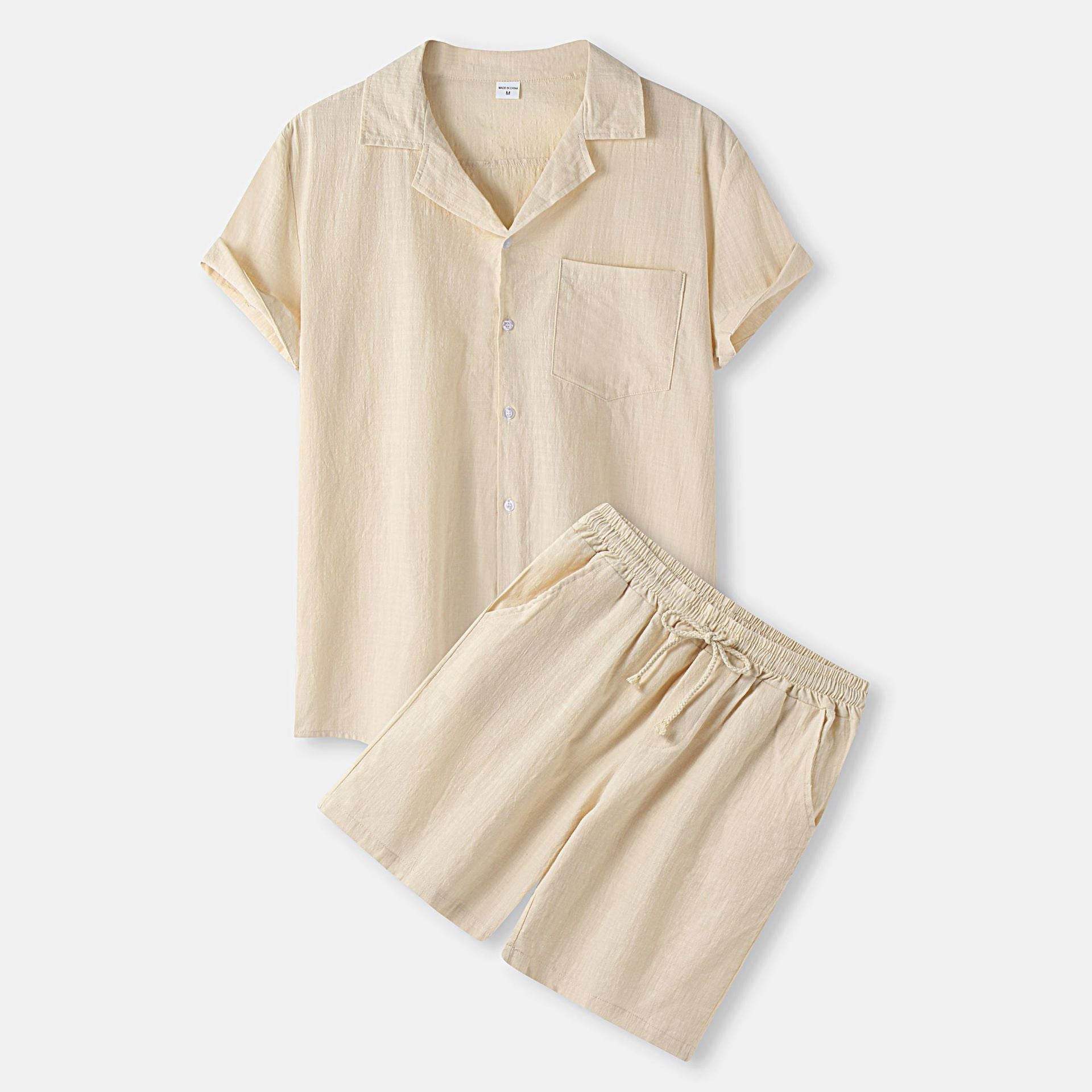 Damen Schlafanzugset mit klassischem Kragen und bequeman Passform