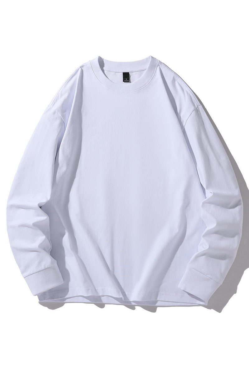 Damen lässiges Langarmshirt aus hochwertiger Baumwolle R&B