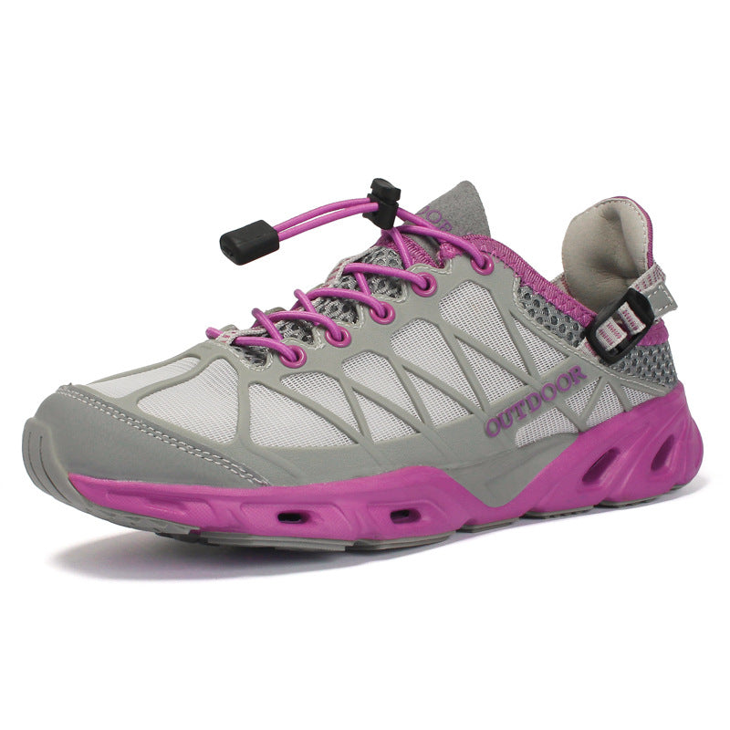 Damen Atmungsaktive Outdoor-Sneaker mit innovativem Schnellschnürsystem R&B
