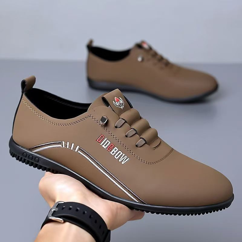 Herren Freizeit-Sneaker mit elastischem Schnürsystem und rutschfester Sohle