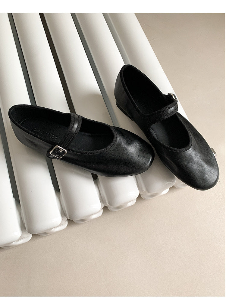 Damen Ballerinas mit verstellbarem Riemchen und komfortabler Innensohle R&B