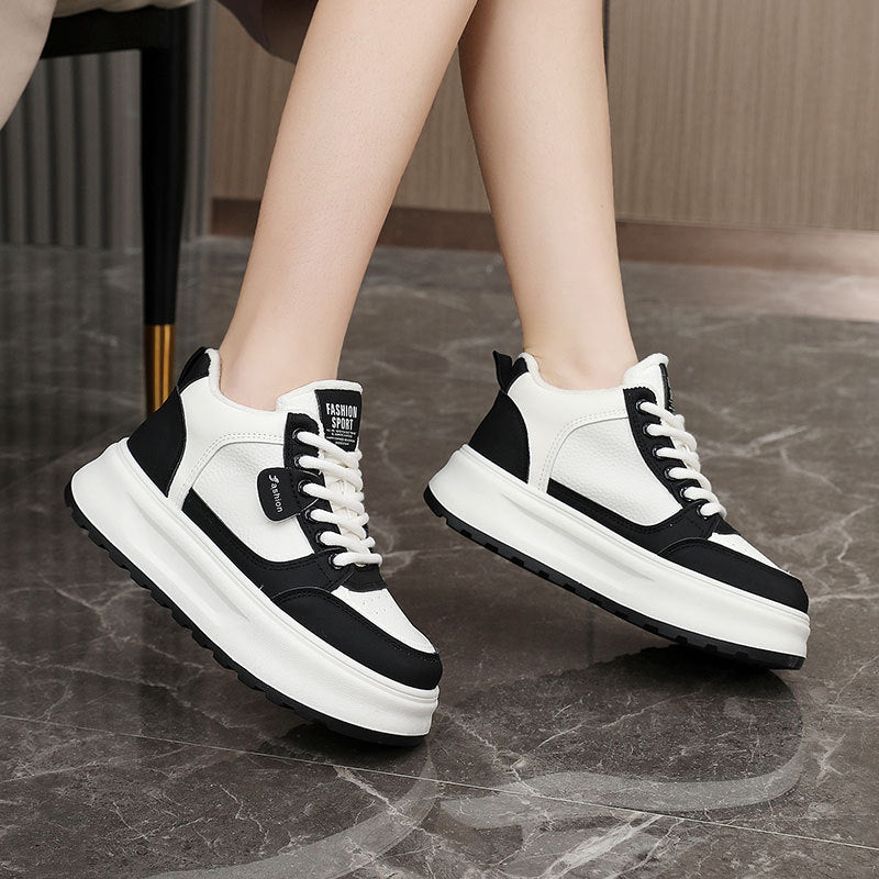 Damen stilvolle Sneakers mit gepolstertem Innenfutter und rutschfester Sohle R&B