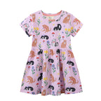 Mädchen T-Shirt Kleid mit kreativem Taschenmotiv R&B