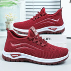 Damen Atmungsaktive Freizeitsneaker mit elastischer Passform und dämpfender Sohle R&B