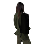 Damen Modische Jacke mit hohem Kragen und taillierter Silhouette R&B