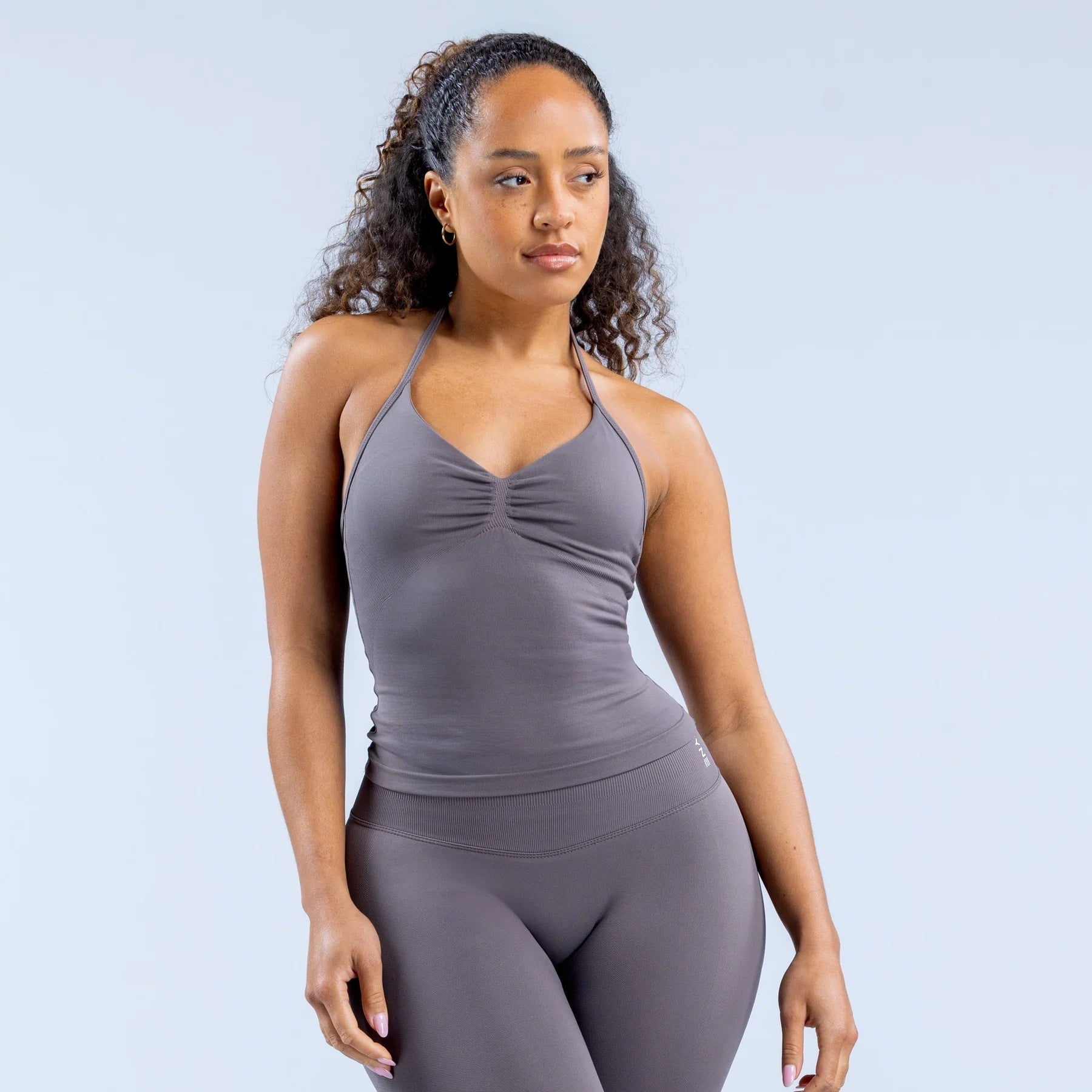 Damen Sportliches Oberteil mit verstellbaren Trägern und raffiniertem Raffungselement R&B