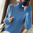 Damen Rollkragenpullover aus weichem R&B