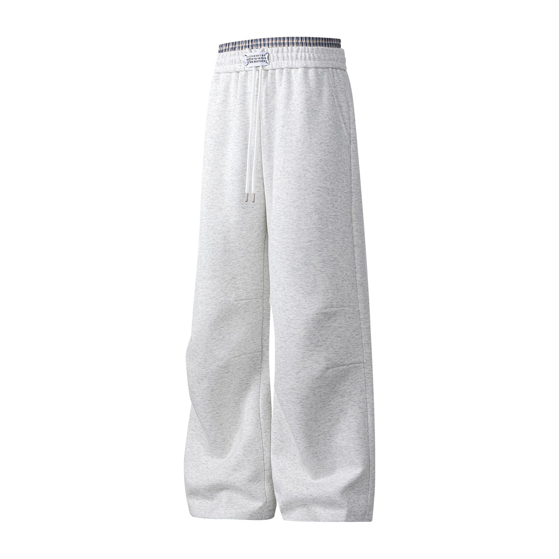 Herren weite Freizeithose aus atmungsaktivem Baumwollmix mit elastischem Bund und seitlichen Taschen R&B