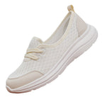 Damen nan atmungsaktiver Schlupfsneaker mit viskoelastischem Fußbett und rutschfester Sohle R&B