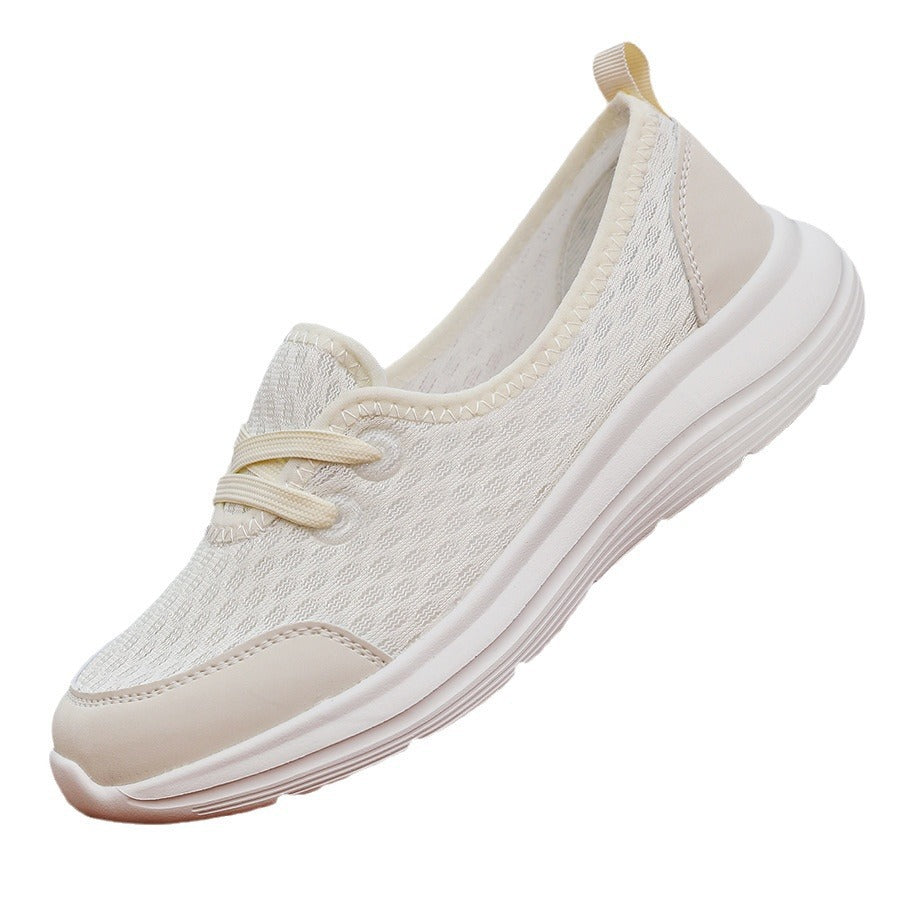 Damen nan atmungsaktiver Schlupfsneaker mit viskoelastischem Fußbett und rutschfester Sohle R&B