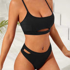 Damen Sportliches Bikini-Set mit Cut-Out-Details