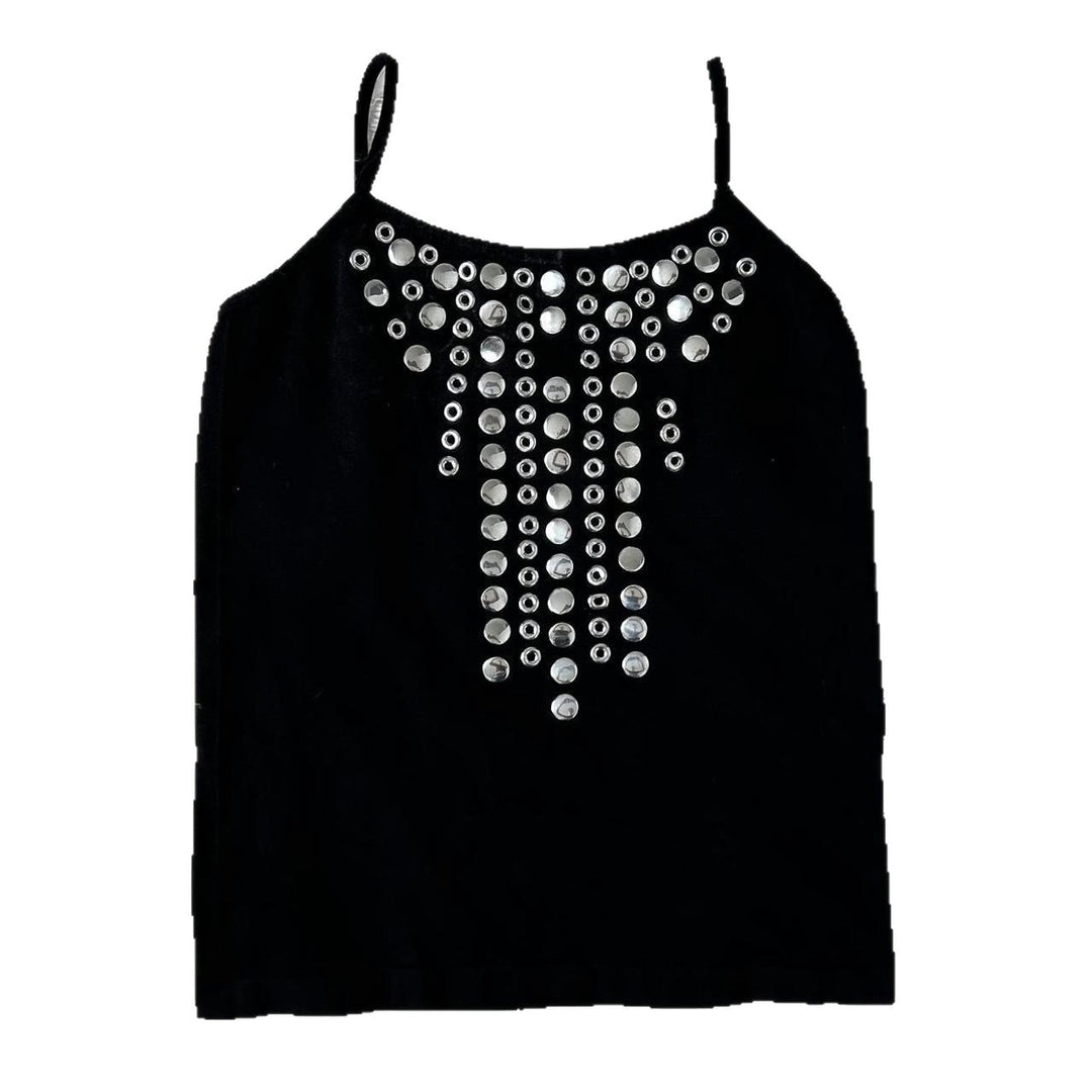 Damen Top mit funkelnden Strassdetails R&B