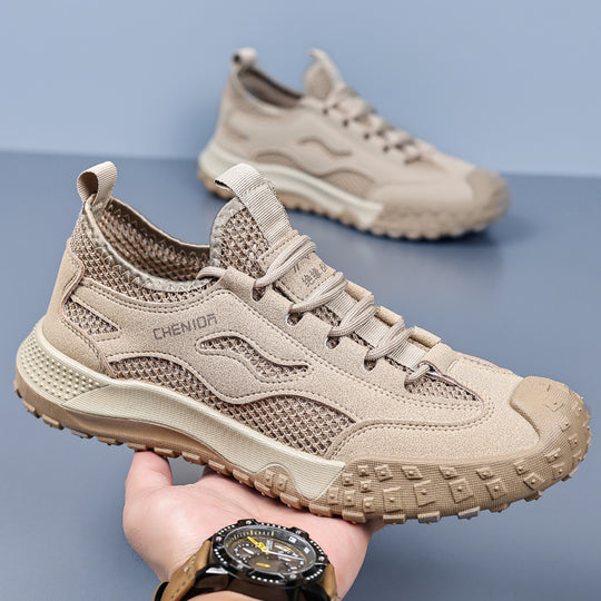 Damen Atmungsaktive Fitness-Sneaker mit rutschfester Sohle R&B
