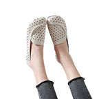 Damen Elegante und bequeme Ballerinas mit atmungsaktiver Oberflächenstruktur