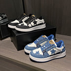 Damen Sneaker mit modischem Sternedesign R&B