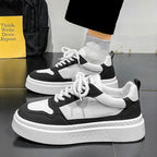 Damen Sportliche Plateau Sneakers mit modischem Obermaterial und ergonomischer Sohle