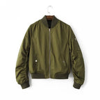 Damen Bomberjacke mit praktischen Taschen und sportlichem Schnitt R&B