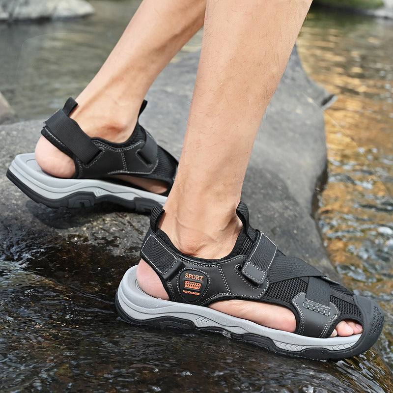 Damen Sportliche Sandalen mit verstellbaren Riemen und atmungsaktivem Obermaterial R&B