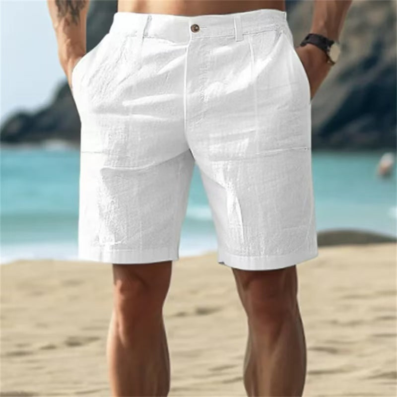 Herren Badeshorts mit schnelltrocknendem Material und praktischen Seitentaschen R&B