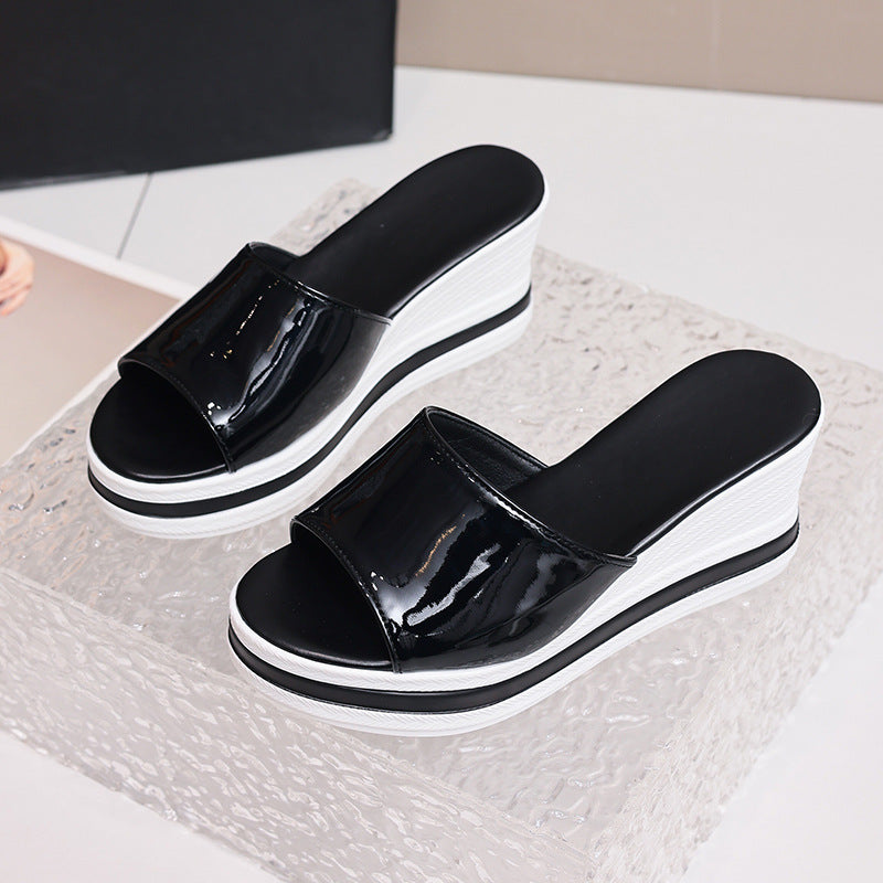 Damen Wedge-Pantoletten mit komfortablem Fußbett und stylischem Design R&B