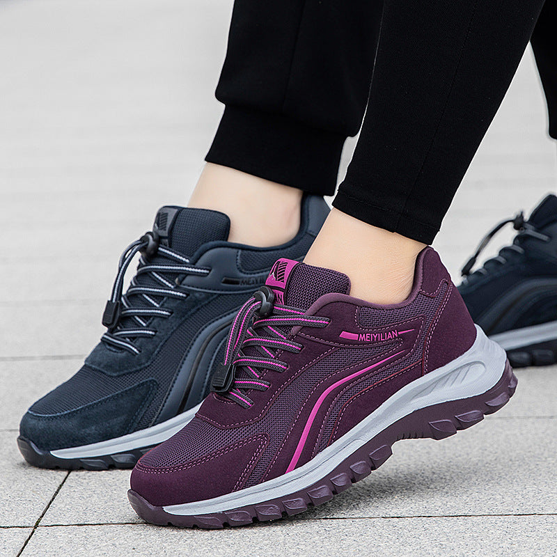 Damen Sportliche Laufschuhe mit atmungsaktivem Obermaterial und stoßdämpfender Sohle R&B