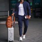 Herren Sportlicher Freizeitanzug mit elastischem Bund und praktischen Taschen R&B