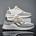 Damen Sportliche Sneaker mit atmungsaktiver Mesh-Oberfläche und gepolsterter Sohle R&B
